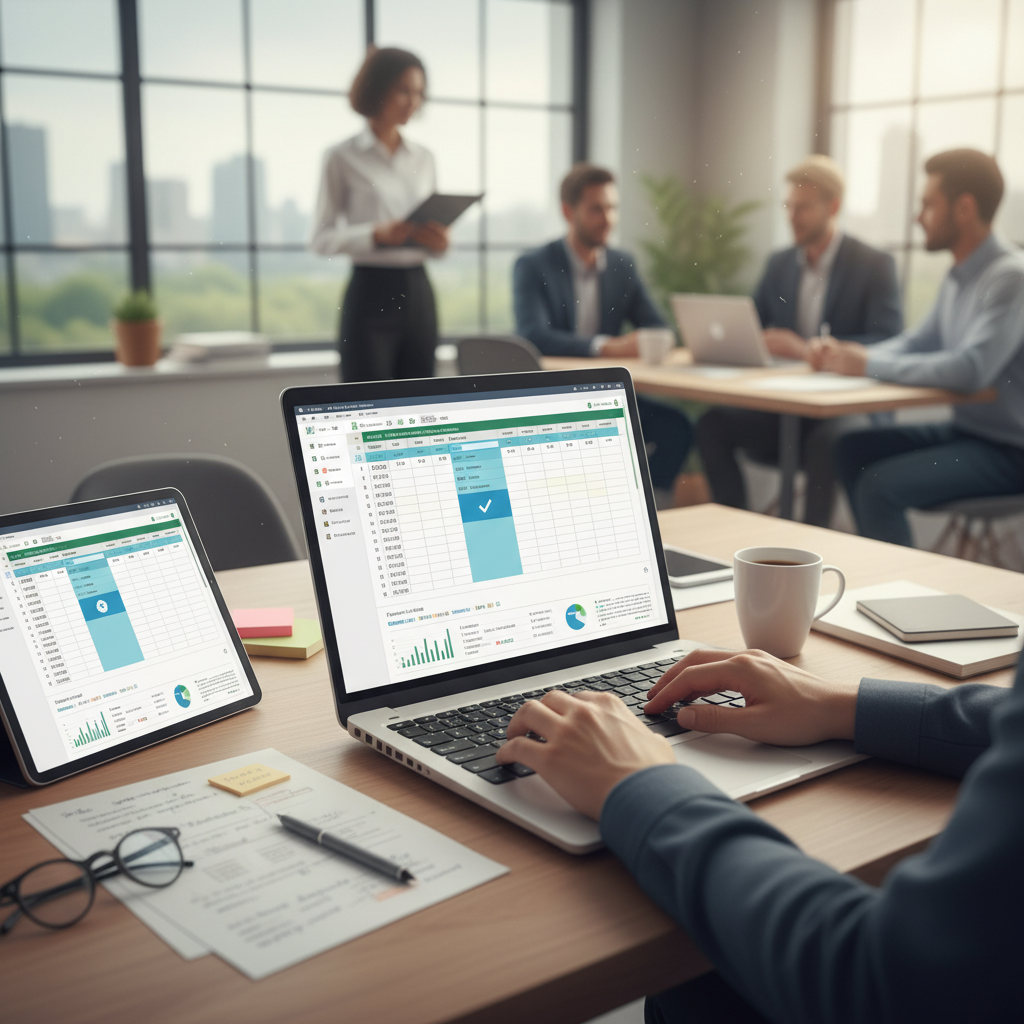 agenda interactiva en Excel