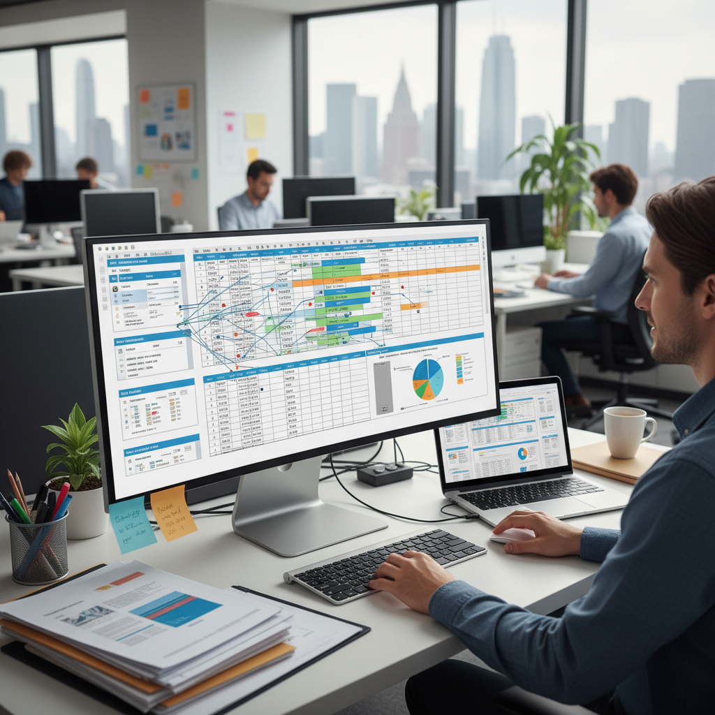 consolidación de datos en Excel