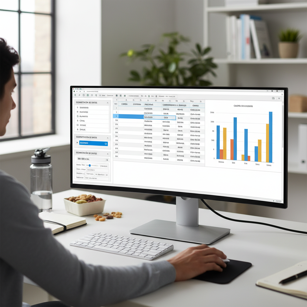 filtrar calorías excel