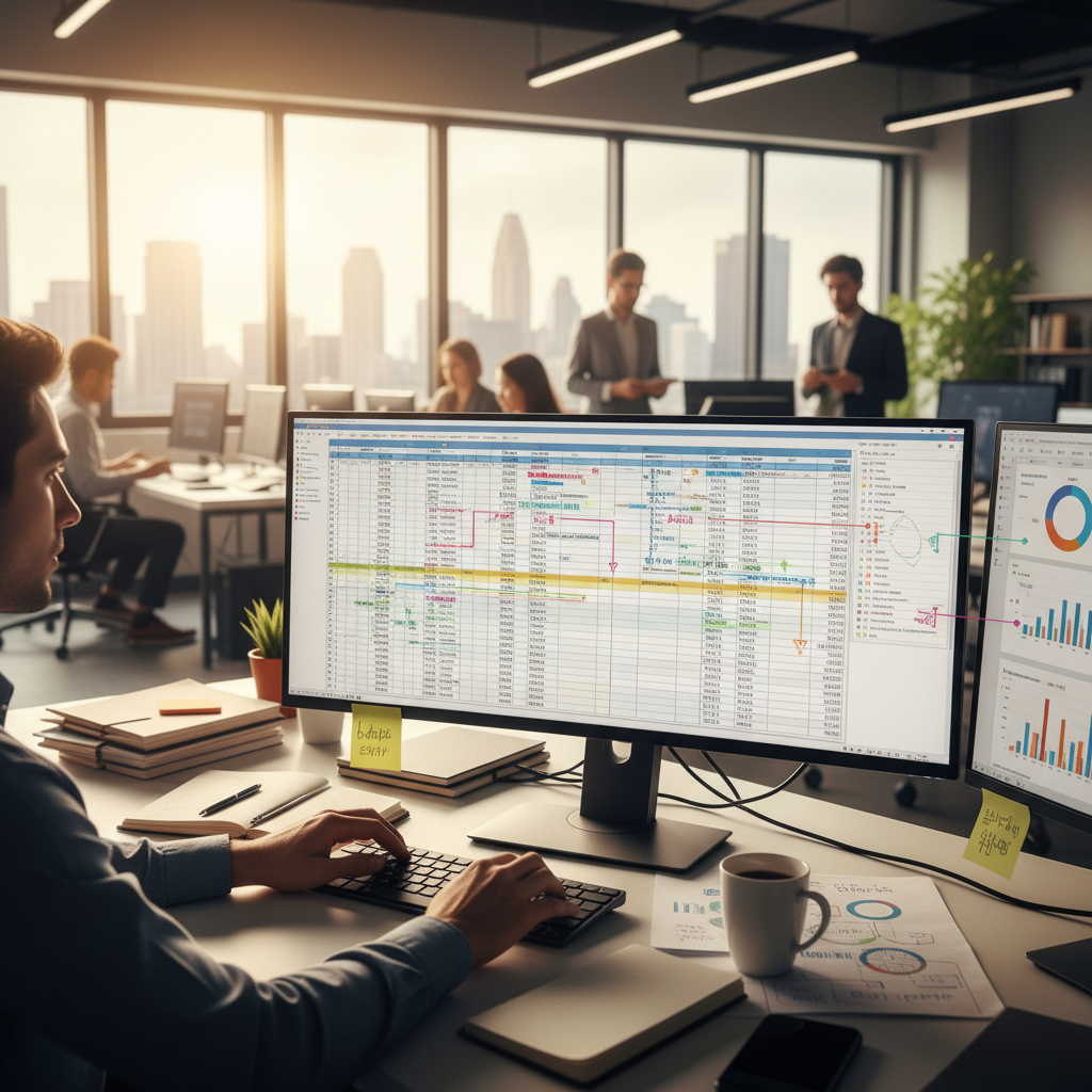 fórmulas matriciales para gestión de datos