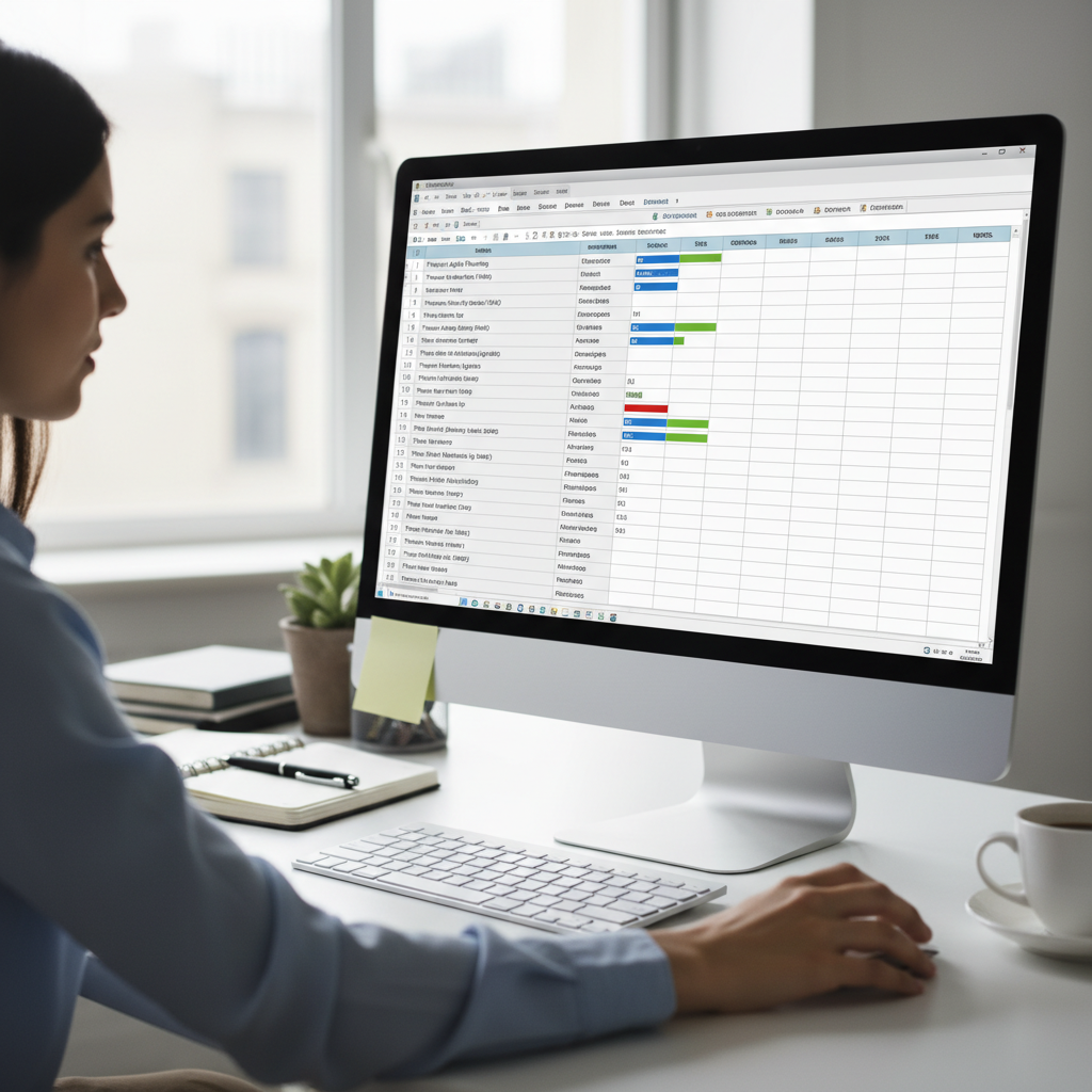 Plantilla de tareas en excel