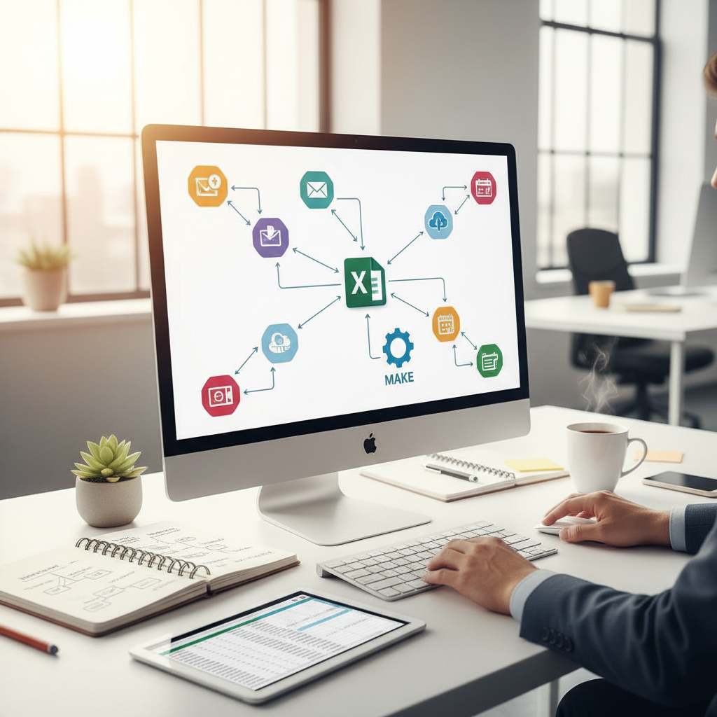 automatizar excel make